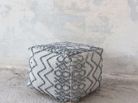 Πουφ 40x40x40 - Dollis Grey Nima Pet