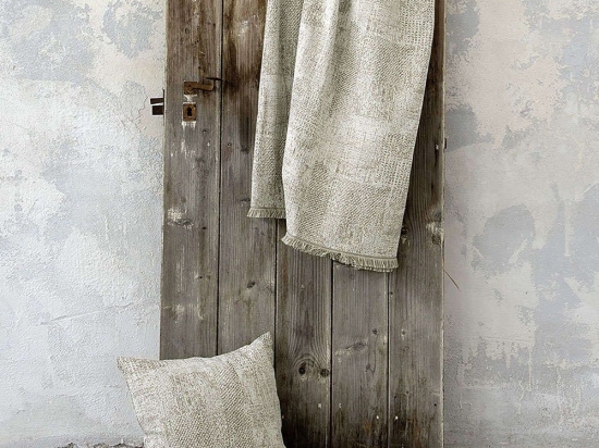 Ριχτάρι Gaia Beige Nima Τριθέσιο 180x300cm Βαμβάκι-Πολυέστερ