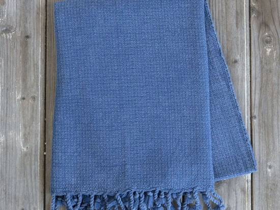 Πετσέτα Θαλάσσης - Παρεό - Vira Blue Nima Θαλάσσης 85x170cm 100% Βαμβάκι
