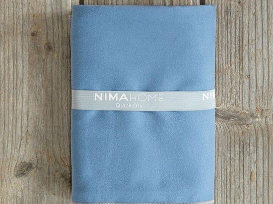 Πετσέτα Γυμναστηρίου Riva Sky Blue Nima Γυμναστηρίου 50x90cm Microfiber