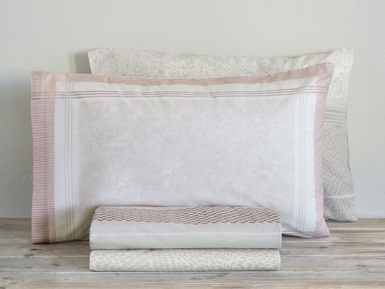 Μαξιλαροθήκες Basida (Σετ 2τμχ) Pink Nima 52 X 72 100% Βαμβάκι