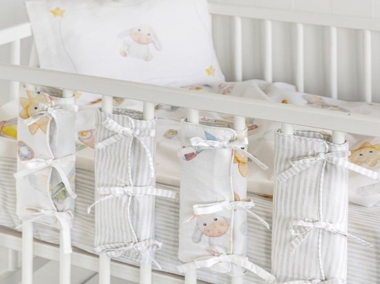 Πάντες Κούνιας Toy Story (Σετ 4τμχ) White-Multi Nima 27x40cm 100% Βαμβάκι
