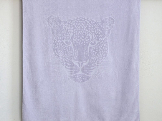 Πετσέτα Θαλάσσης Masia Jacquard Lila Nima Beach 90x160cm 100% Βαμβάκι
