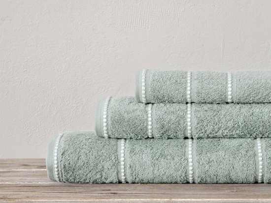 Πετσέτες Prestige (Σετ 3τμχ) Mint Nima Σετ Πετσέτες 70x140cm 100% Βαμβάκι