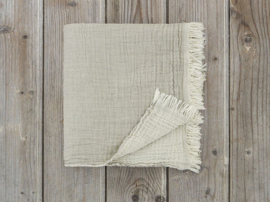 Πετσέτα Θαλάσσης - Παρεό Sunshine Light Grey Nima Θαλάσσης 90x170cm 100% Βαμβάκι