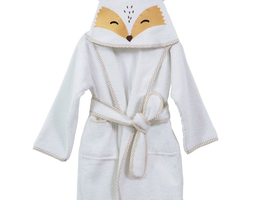 Μπουρνούζι Βρεφικό Baby Circus White-Multi Nima