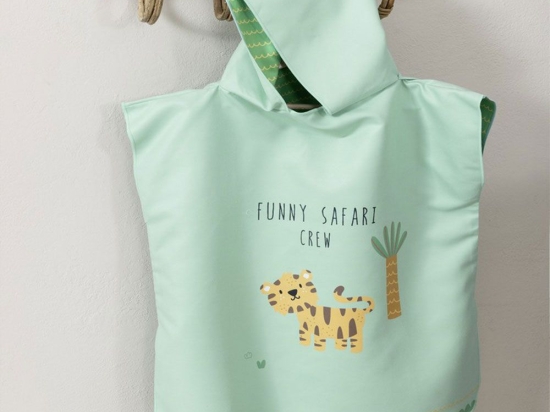 Πόντσο Funny Safari Green-Multi Nima