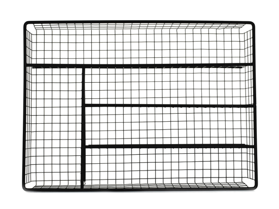 Κουταλοθήκη Συρταριού 01-5658 Μέταλλο Black Estia Μέταλλο