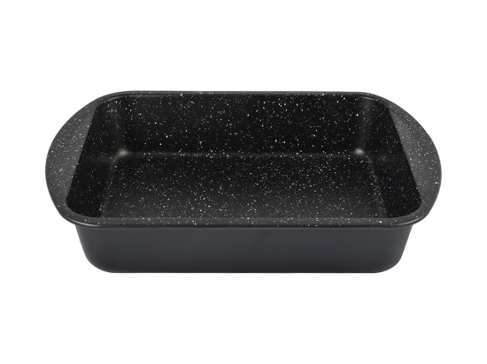 Ταψί Αντικολλητικό Magma 01-7256 45Χ30 Cm Μέταλλο Black Estia Αλουμίνιο