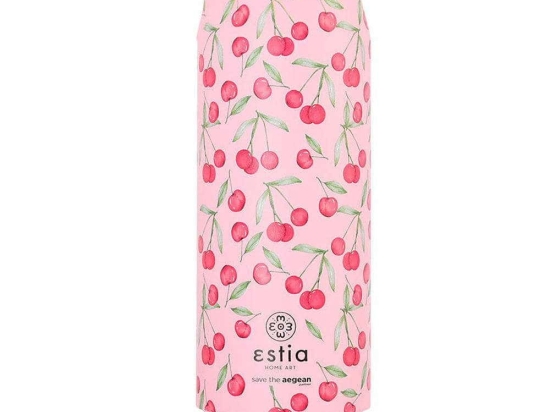Ισοθερμικό Δοχείο Καφέ Save The Aegean Cherry 01-16791 500ml Multi Estia