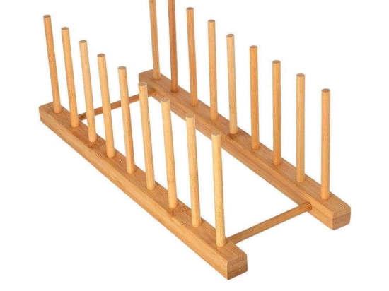 Πιατοθήκη Bamboo 01-17279 38x27,5x42cm Natural Estia Bamboo