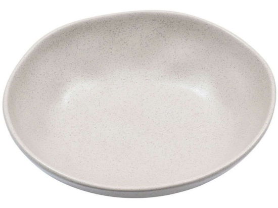 Πιάτο Βαθύ 07-20552 22x22cm Vanilla Estia Πηλός
