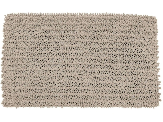 Πατάκι Μπάνιου Shaggy 02-20750 Taupe Estia 50 X 80 Πολυέστερ