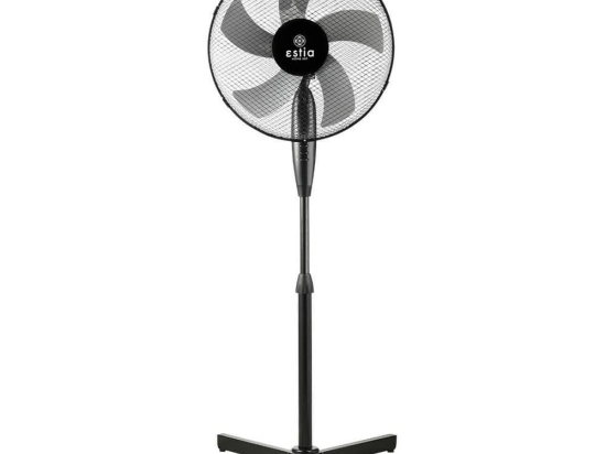 Ανεμιστήρας Δαπέδου Σε Σταντ Aeropulse 06-21481 106-120x40cm 50w Black Estia