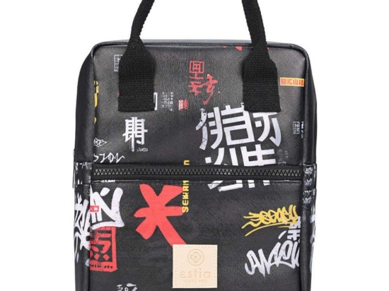 Ισοθερμική Τσάντα Save The Aegean Tokyo Underground 01-22396 20x14x27cm 7lt Multi Estia PVC