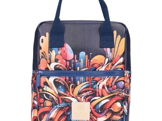 Ισοθερμική Τσάντα Save The Aegean Vibrant Vortex 01-22419 20x14x27cm 7lt Multi Estia PVC