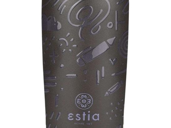 Ποτήρι - Θερμός Save The Aegean Noir Echo 01-25588 350ml Black Estia