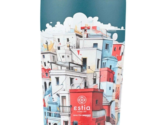 Ποτήρι - Θερμός Save The Aegean Urban Mythos 01-25601 350ml Multi Estia