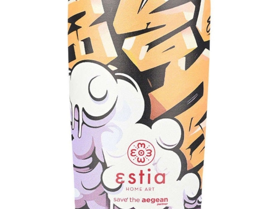 Ποτήρι - Θερμός Save The Aegean Graffiti Rhythm 01-25670 350ml Multi Estia