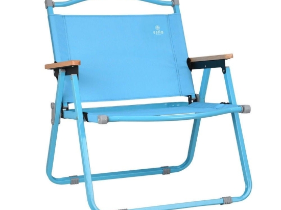 Καρέκλα Παραλίας Αναδιπλούμενη Tranquil 00-26110 52x43x62cm Ciel Estia
