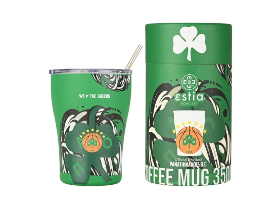 Ποτήρι - Θερμός Panathinaikos BC Edition We The Greens 00-27247 350ml Green Estia