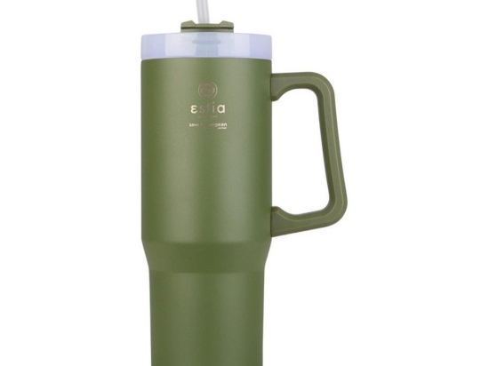 Θερμός Straw Tumbler XL Save The Aegean 01-28633 900ml Forest Spirit Estia