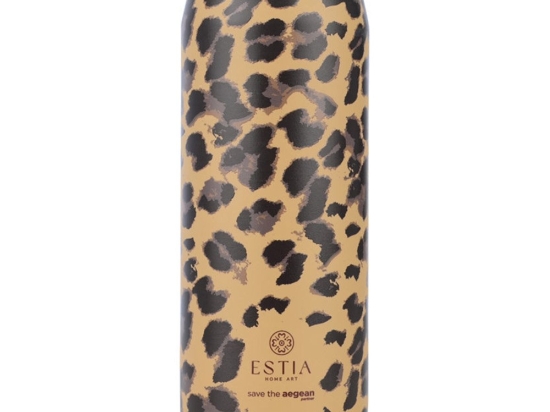 Ποτήρι - Θερμός Spotted Prowl Save The Aegean 01-31275 500ml Brown-Black Estia