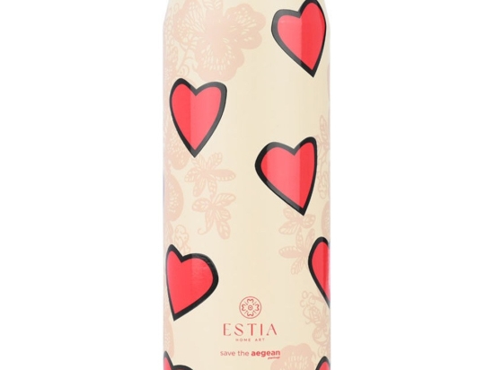 Ποτήρι - Θερμός Tender Lace Save The Aegean 01-31329 500ml Ivory-Red Estia