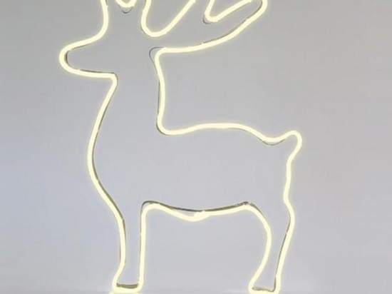 Φωτοσωλήνας Τάρανδος Led 600-23007 51x65cm 2700-3000K IP44 White