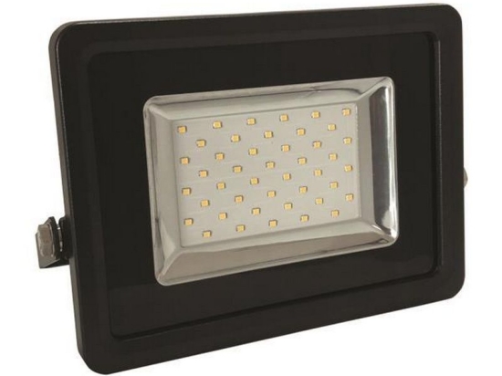 Προβολέας Led 147-69382 SMD 30W 4000K 2550lm IP65 12V/24V DC 20,7x3,8x17,6cm Black Eurolamb