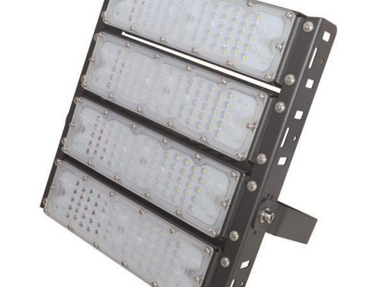 Προβολέας Led 146-69000 SMD 4x50/200W AC100-240V 6500K 24000lm IP65 32x6,2x28,5cm Black Eurolamb