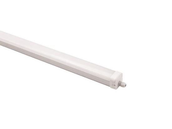 Γραμμικό Φωτιστικό Οροφής Slim Pro 147-56636 Led Με Αισθητήρα Κίνησης 60W 6500K 7500lm IP65 152,5x7,4x6,7cm White Eurolamb
