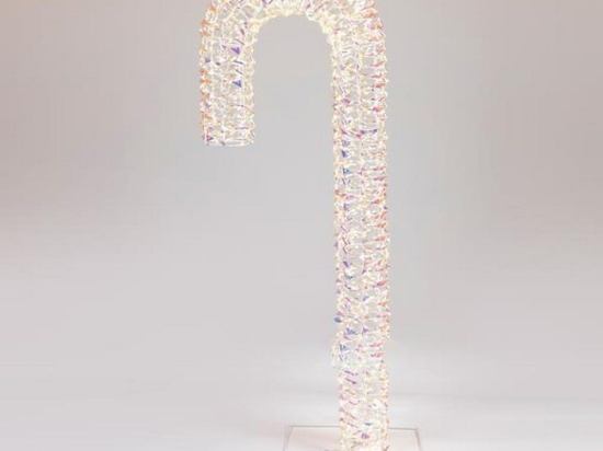 Μπαστούνι Φωτιζόμενο 960 Led 600-22488 100cm IP44 Silver