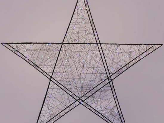 Αστέρι Φωτιζόμενο 240 Led 600-22523 78cm 2500-3500K Με Timer IP44 Multi