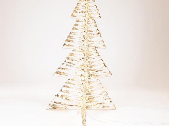 Δέντρο Φωτιζόμενο 720 Led 600-22498 100cm IP44 Gold