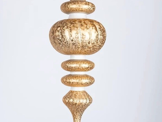 Χριστουγεννιάτικο Στολίδι 600-46428 31cm Gold-White