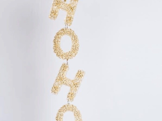 Χριστουγεννιάτικο Στολίδι Hoho 600-46445 24cm Gold