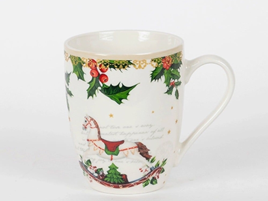 Χριστουγεννιάτικη Κούπα Little Horse Καρουζέλ 600-46514 350ml Multi