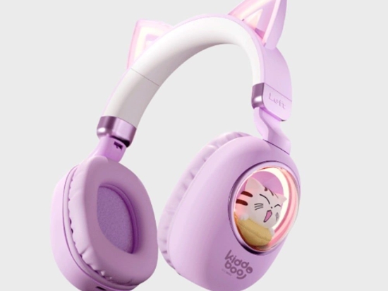 Ακουστικά Ασύρματα Delulu KBKID5LVD Lavender Kiddoboo