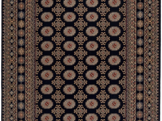 Χαλί Lovewool 61771 51011 Blue-Beige Βιοκαρπέτ 240X340cm
