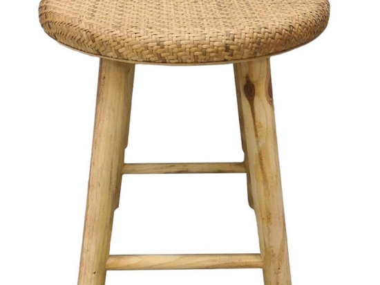 Σκαμπό Kamira 16-0881 38x38x45 Natural