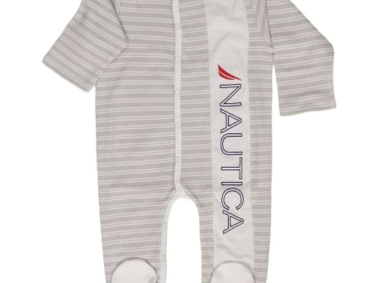 Φορμάκι Interlock Organic 49-2240 Ριγέ Grey Nautica Νο68/73 100% Βαμβάκι