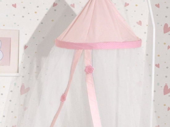 Κουνουπιέρα Βρεφική Οροφής 48-8703/67-1 Pink Miffy Πολυέστερ