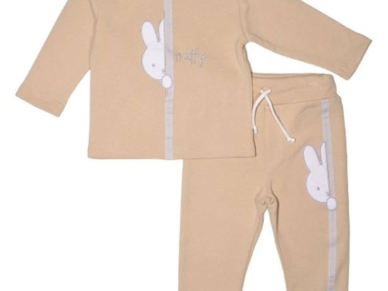 Σετ Φόρμας 2Τμχ. Design 64 48-8751-68/64 Beige Miffy Νο68/73 100% Βαμβάκι