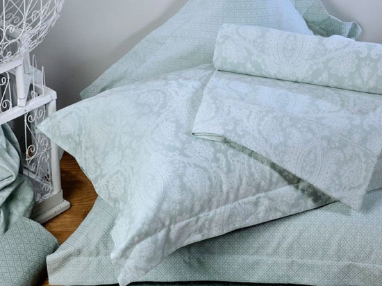 Σεντόνια ΣΧ.657 Σετ 4τμχ Mint Down Town King Size 280x290cm 100% Βαμβακοσατέν