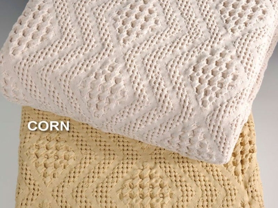 Κουβέρτα ΣΧ.871 Corn Down Town Υπέρδιπλο 230x260cm 100% Βαμβάκι