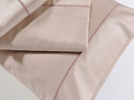 Σεντόνι S250/11 Με Λάστιχο Pudra Down Town Μονό 105x235cm 100% Βαμβακοσατέν