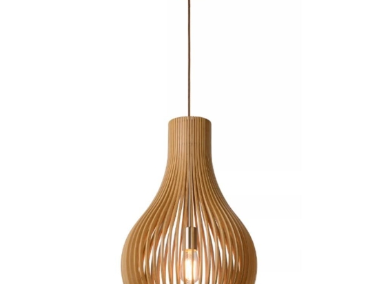 Φωτιστικό Οροφής Bido 01400/38/72 38x185cm 1xE27 60W Natural Lucide