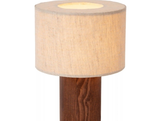 Φωτιστικό Επιτραπέζιο Tachina 06525/81/70 15x20,7cm 1xE14 15W Brown-Beige Lucide