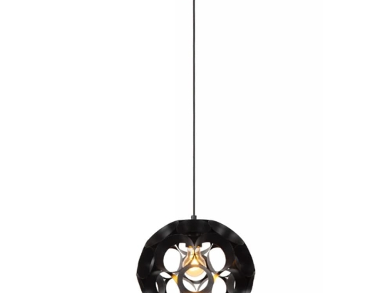 Φωτιστικό Οροφής Hannelore 10423/30/30 30x163cm 1xE27 40W Black Lucide